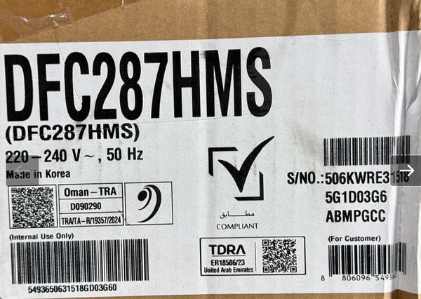 ماشین ظرفشویی ال جی مدل DFC287HMS رنگ دودی مات