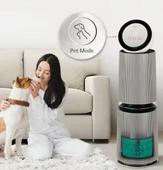 تصفیه هوا الجی LG PuriCare™ 360˚ Alpha PET (مدل AS10GDBY0)